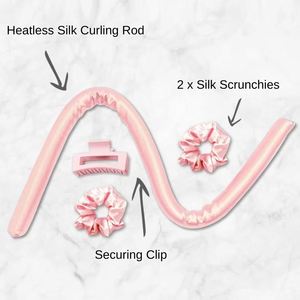 Scrunchies de Seda sin Calor Personalizables - Rizador de Pelo de Moda para Pequeños Lotes - Product Image 4