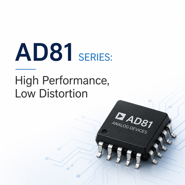 AD811JRZ-REEL7 Operational Amplifier Surface Mount Current Feedback IC 8SOIC