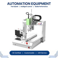 Robot de distribution automatique guidé, distributeur de colle de table personnalisable avec fonction d'alignement visuel