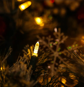 ไฟราวสำหรับตกแต่งในสวนขนาด5มม. ไฟราว LED สีม่วงใสระยะห่าง6 "สำหรับปาร์ตี้วันหยุด - Product Image 5