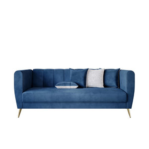 Sofa da kết hợp đồ nội thất phòng khách hình chữ L kích thước căn hộ đơn giản hiện đại công nghệ phần mềm vải nghệ thuật - Product Image 5