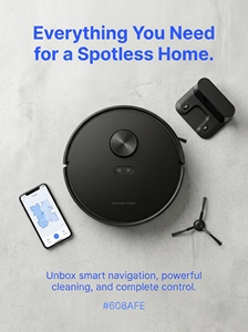 <b>Robot</b> Aspiradora Floor Cleaning <b>Robot</b> Self-Charging Dock Mopping Wet Dry Smart <b>Vacuum</b> Cleaner Household Hotel Plastic - Product Image 5