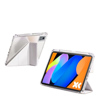 Étui porte-crayons pour Redmi Pad2 SE 9.7 pouces, fonction magnétique de mise en veille automatique, support pliable à plusieurs angles, housse anti-poussière et antichoc