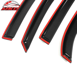 Viseras para Ventanas de Chevy Equinox 10-17, Acrílicas, Ahumadas, Protectores de Lluvia, 4 Piezas - Product Image 6