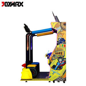 JOYMAX Machine de jeu d'arcade de course de dessin animé à monnayeur <span class=keywords><strong>pour</strong></span> deux joueurs, modèle <span class=keywords><strong>Souris</strong></span> et <span class=keywords><strong>Chat</strong></span>, <span class=keywords><strong>pour</strong></span> centre de jeux - Product Image 4