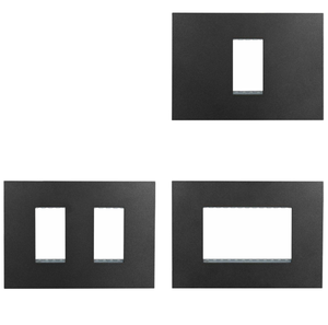 Placa <span class=keywords><strong>de</strong></span> Interruptor <span class=keywords><strong>de</strong></span> Pared Serie KS IP20, Máx. 250V, para Instalaciones Eléctricas Comerciales, Estándar Universal, Máx. 16A - Product Image 1