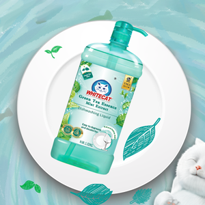 Detersivo <span class=keywords><strong>Liquido</strong></span> Concentrato Ecologico al Profumo di Tè Verde e Menta per Lavaggio Piatti e <span class=keywords><strong>Cucina</strong></span> - Product Image 2