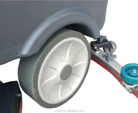 Máquina Fregadora de Pisos Eléctrica Comercial de Gran Capacidad, Equipo de Limpieza Industrial para Lavado de Pisos
