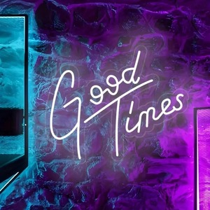 Enseignes néon personnalisées <span class=keywords><strong>en</strong></span> <span class=keywords><strong>ligne</strong></span>, Enseigne « Soyez notre invité », Enseigne « Bonnes vibrations seulement », Enseignes magnétiques pour porte, Enseigne néon pour salle de jeux - Product Image 5