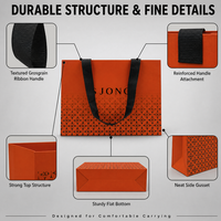 Emballage de luxe sur mesure : Sacs shopping en papier personnalisés pour marques haut de gamme
