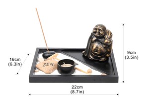 Kit de <span class=keywords><strong>sable</strong></span> en bois <span class=keywords><strong>Zen</strong></span>, <span class=keywords><strong>pour</strong></span> <span class=keywords><strong>jardin</strong></span>, bureau - Product Image 3