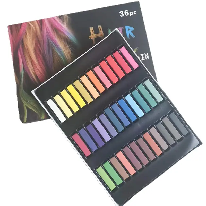 Xianniao gran oferta no tóxico lavable 6 colores temporal mágico pelo Color tinte tiza peine para DIY fiesta Cosplay