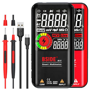 BSIDE S11 multimetro digitale intelligente 9999 T-RMS 3.5 \ "Display LCD a colori DC tensione AC NCV Hz strumenti di misura elettronici dal vivo - Product Image 2