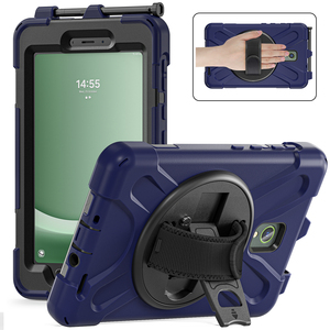 Custodia universale in silicone da <span class=keywords><strong>8</strong></span> pollici con tracolla per <span class=keywords><strong>Samsung</strong></span> Galaxy <span class=keywords><strong>Tab</strong></span> Active 5 X300 X306B/<span class=keywords><strong>Tab</strong></span> Active 3 T570 T575 - Product Image 2