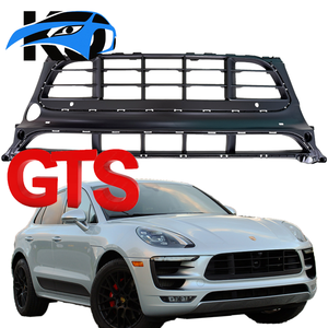 Grille noire centrale de pare-chocs avant d'origine utilisée de nouveau style pour la Porsche <span class=keywords><strong>Macan</strong></span> 95B 2015-2017 - Product Image 1