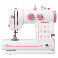 Máquina de Coser Electrónica UKICRA UFR-813 - Longitud de Puntada Ajustable, Mecanismo de Alimentación por Caída, Diseño de Bolsillo, Fácil de Usar para el Hogar