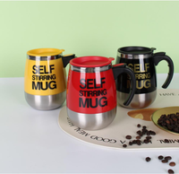 Tasse à café électronique auto-mélangeuse sous vide 400 ml en acier inoxydable 304 anti-fuite pour café, thé, chocolat chaud – Offre Spéciale