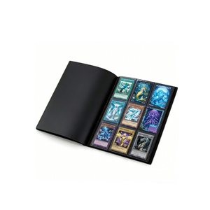 Waterproof <b>Plastic</b> PP Trading Card Sports Card Binder with 360 <b>Pockets</b> Custom Color & Logo Available - Product Image 1