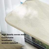 Hamac pliable pour chat à fixer sur fenêtre avec ventouses, lit pour chat lavable, perchoir pour bronzer, transat pour animaux de compagnie à fixer sur fenêtre pour toutes les saisons