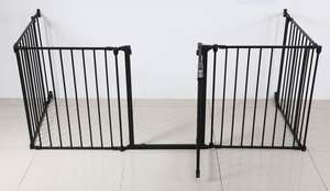 ホットセールフロアアニマルドアゲート猫/犬屋内犬階段ゲートいくつかの拡張部品ペット安全ドアゲートカスタマイズ - Product Image 5
