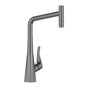 Kitchen Faucet Single Handle Pull Out <b>Spray</b> Deck <b>Mounted</b> Ceramic Valve Modern Style - Product Image 4