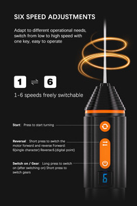 2025 New tbk003 OCA keo Remover điện thoại màn hình LCD cứng Gel Cutter có thể sạc lại có thể điều chỉnh tốc độ Bút máy xay cao su separator - Product Image 6