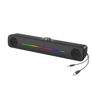 <span class=keywords><strong>Barre</strong></span> <span class=keywords><strong>de</strong></span> télévision haut-parleur câble filaire RVB PC portable <span class=keywords><strong>de</strong></span> bureau usb multimédia petit haut-parleur longue bande <span class=keywords><strong>barre</strong></span> <span class=keywords><strong>de</strong></span> <span class=keywords><strong>son</strong></span> lumineuse subwoofer - Product Image 1