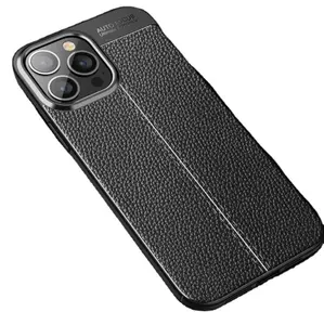 Popular carcasa de cuero de alta gama TPU para iPhone 15 IP 14 para iPhone 13 12 11 pro XS Max para fundas de lujo TPU