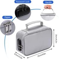 Caja de documentos de fibra de vidrio ignífuga multicapa Accesorio de almacenamiento esencial para trabajadores de oficina para gestión segura de documentos