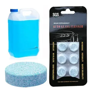 1Pc = 4L Auto Voorruit Cleaner Tablet Auto Glasreiniger Effen Bruistabletten Voorruit Cleaner(1Pc = 1 Tablet)