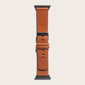 <span class=keywords><strong>Bracelet</strong></span> de montre <span class=keywords><strong>Apple</strong></span> <span class=keywords><strong>Watch</strong></span> en <span class=keywords><strong>cuir</strong></span> pour hommes, personnalisé de luxe, fabriqué à la main - Product Image 3