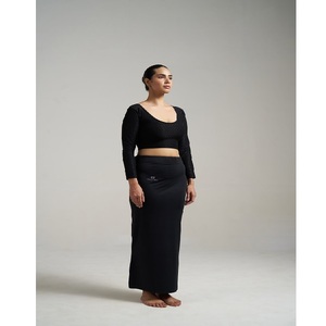 Women Polyester Fish Cut Saree Shapewear Petticoat High Waist Slimming Underskirt Stretchable Seamless Body Shaper <b>for</b> Saree - Product Image 1