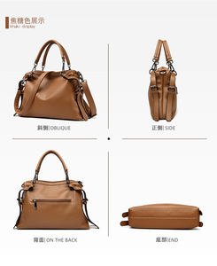 Designers Brands PU Leather Handbag Women Messenger <b>Bags</b> Females Bucket <b>Bag</b> Leather Crossbody <b>Large</b> <b>Shoulder</b> <b>Bag</b> - Product Image 6