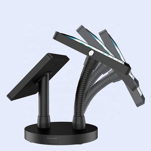 Support de comptoir POS double tablette verrouillable, support de sécurité pour bureau, kiosque double tablette pour iPad 10,9 pouces 11 pouces - Product Image 2