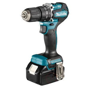 Set di Utensili <span class=keywords><strong>Mak</strong></span> da 12 Pezzi con Batteria al Litio Senza Spazzole Kita con Trapano Elettrico, Trapano a Percussione, Smerigliatrice Angolare, Chiave, LED, Batterie BL1850B - Product Image 3