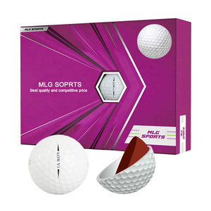 Gran Venta Precio de Fábrica Pelota de <span class=keywords><strong>Golf</strong></span> de Surlyn de 2 Piezas Conforme a la USGA con Logo Personalizado Impreso y Empaque de Caja de Regalo - Product Image 1