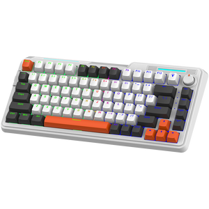 Bàn phím cơ chơi game có dây <span class=keywords><strong>USB</strong></span> 75% OEM nhà máy, tùy chỉnh 83 phím, kết nối Type-C, đèn LED, chống ghosting - Product Image 5