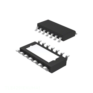 Composants de circuits électroniques 14 LSSOP (0,154 po, largeur 3,90 mm) à pad exposé TLE4291EXUMA1 CI REGULATEUR LINÉAIRE 5V 450MA SSOP 14 1 - Product Image 1