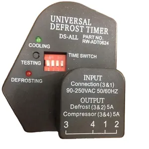 DS-ALL Universele Ontdooien Timer Forrefrigerator Verstelbare Ontdooien Timer.