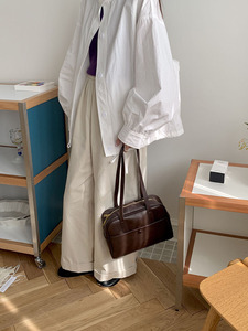 Phong Cách Châu Âu Xô Túi Phong Cách Mới Công Suất Lớn Cầm Tay Dây Đeo Vai Tote Thời Trang PU Cho Cross-Biên Giới Quốc Tế - Product Image 5