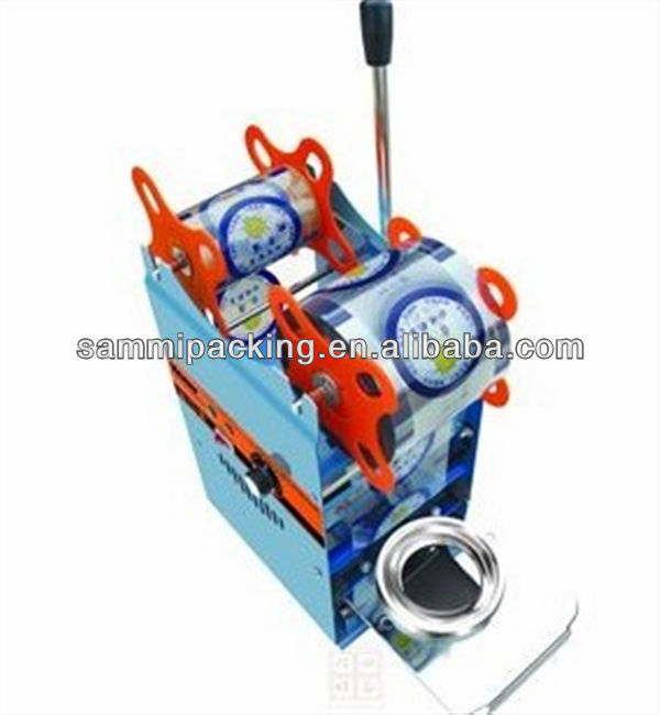 Machine à sceller automatique pour gobelet de thé, appareil de scellage manuelle, pour boissons, thé au lait, Bubble Tea
