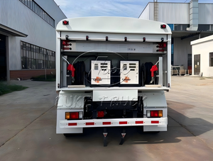 Camión cisterna de gran capacidad para transporte de combustible, con tanque de 3000L-12000L, camión cisterna ISUZU, tanque de almacenamiento de GLP sobre suelo para repostaje en sitios de construcción - Product Image 5