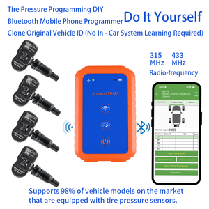 Programador de Presión de Neumáticos DIY con Bluetooth para Teléfono Móvil, Clona el ID Original del Vehículo (No Requiere Aprendizaje del Sistema del Vehículo) - Product Image 1