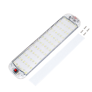 Luces LED Delgadas y Ultrabrillantes para Camiones, Luces de Lectura de 72 LED para Cabinas de Autocaravanas, Panel de Luz para Maletero de 12-80V - Product Image 1