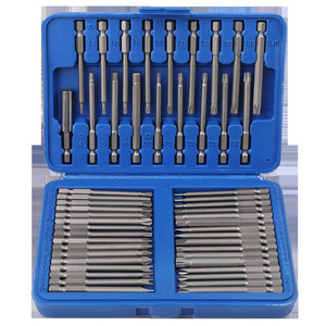 Hi-Spec <b>Screwdriver</b> Bit <b>Set</b> 75mm Cross Phillips Bit 40-60 Pcs Matte Finish Diy Tools - Product Image 2