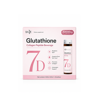 Boissons OEM de collagène et de glutathion 7D pour la beauté : antioxydant, éclaircissant et stimulant la production de collagène