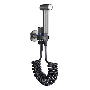 Modern <strong>High</strong>-<strong>Pressure</strong> Brass <strong>High</strong>-Flush One-In-Two-Out Toilet Strong Cleaning Ability with <strong>Sprayer</strong> for Bathroom Use - Product Image 5