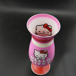 Verre à vin rouge décoratif peint à la main en <span class=keywords><strong>rose</strong></span> ou bleu Idée cadeau <span class=keywords><strong>unique</strong></span> pour la fête des mères - Product Image 5