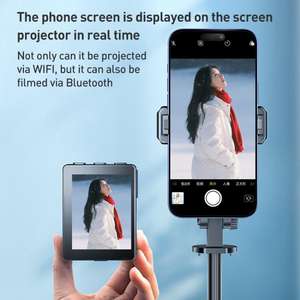 Nuevo Palo Selfie <span class=keywords><strong>FUNSNAP</strong></span> CL07 con Pantalla Inteligente, Transmisión de Pantalla, Trípode Antivibración, Venta al por Mayor - Product Image 3