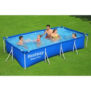 BESTWAY - PISCINA acciaio PRO 400x211 H. 81CM 5700lt - Product Image 1